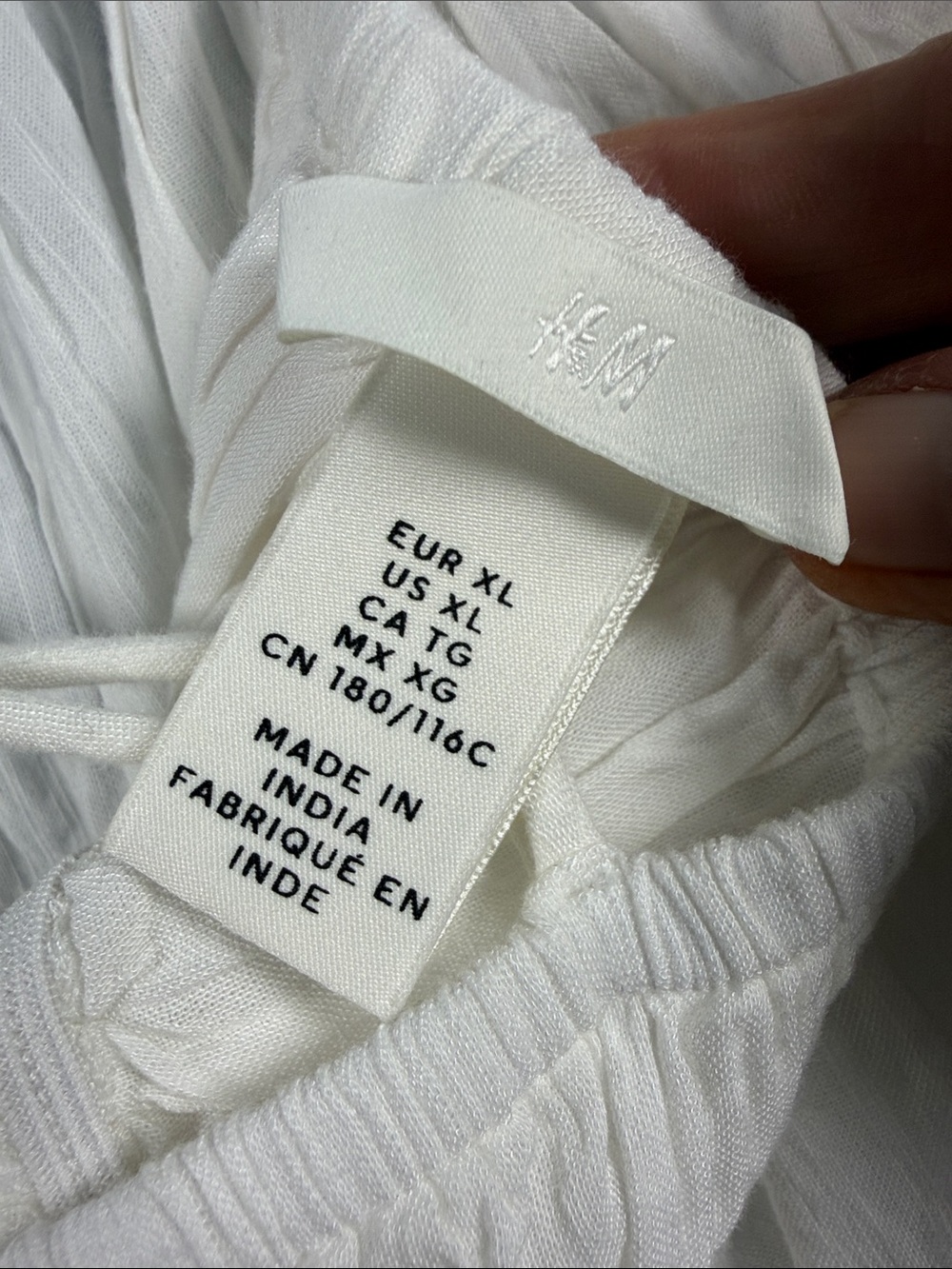 H&M White Spaghetti Strap Peplum Camisole - Picture 2 of 6